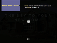 Tablet Screenshot of keystonehomesdsm.com